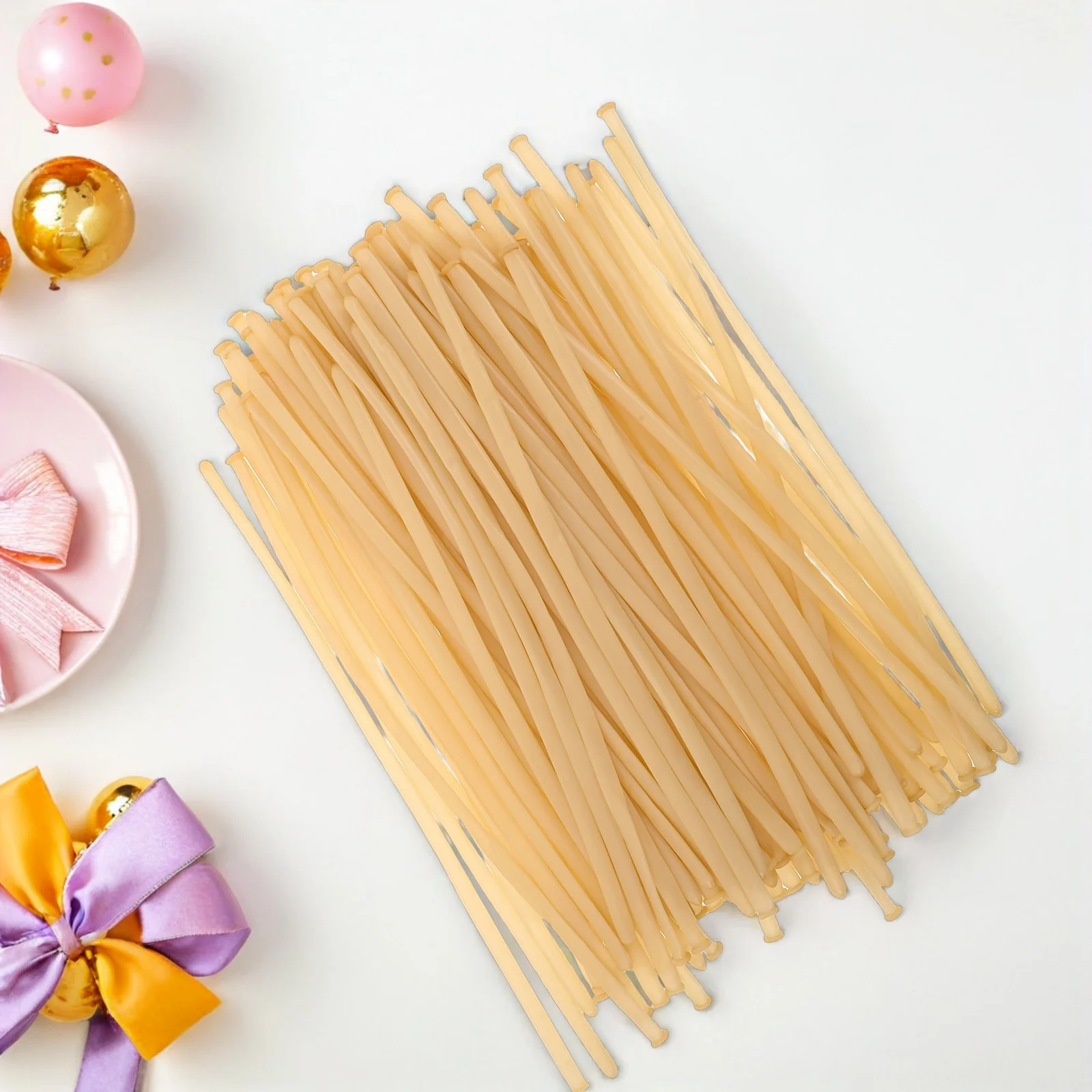 

100pcs Balloons Clear Long Latex Twisting DIY Modeling Party Birthday Wedding Kids Animal Balloon Elastic Decor