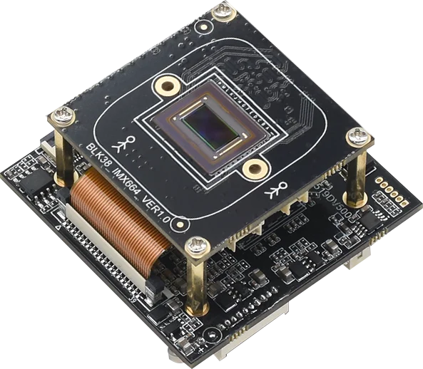 Ansense HLS 4MP Camera Module STARVIS 2 120dB WDR H.265 Compression Facial Deep Learning Eliminates Black/white Hole Effect