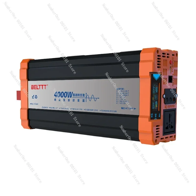 Full power 5000w household inverter high power 10kW 48v to 220V vehicle pure sine wave inverter