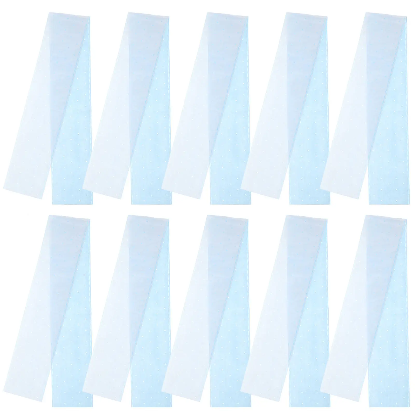 10Pcs High Efficiency Range Hood Oil Absorbing Paper Thickened Grease Filter for Kitchen Ventilator Side Suction Oil Proof