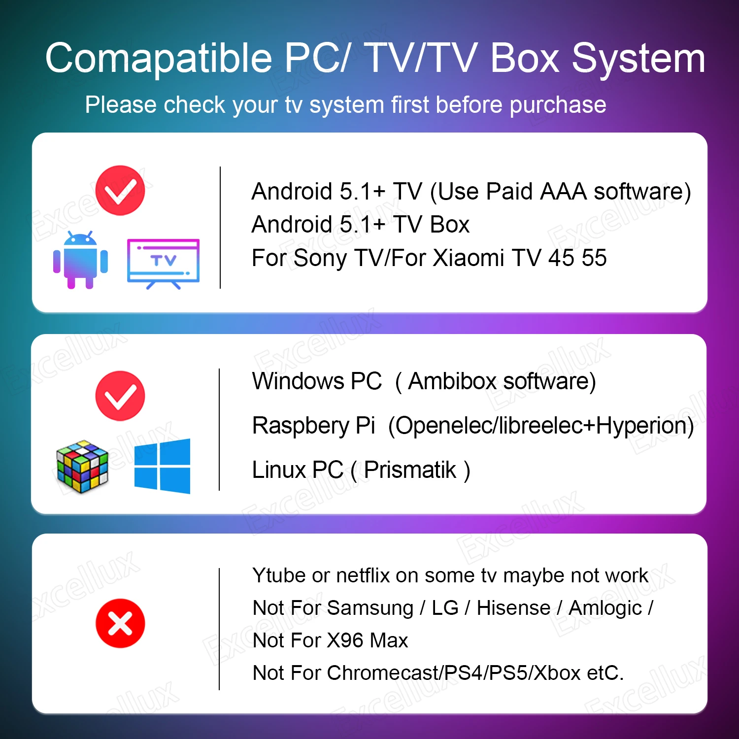 Ortam TV PC Monitörü Arka Işık Rüya Ekran USB Led Şerit Renk Sync RGB Monitörler TV\'ler Için Led Işıklar 5 V Atmosfer Dekor Lambaları