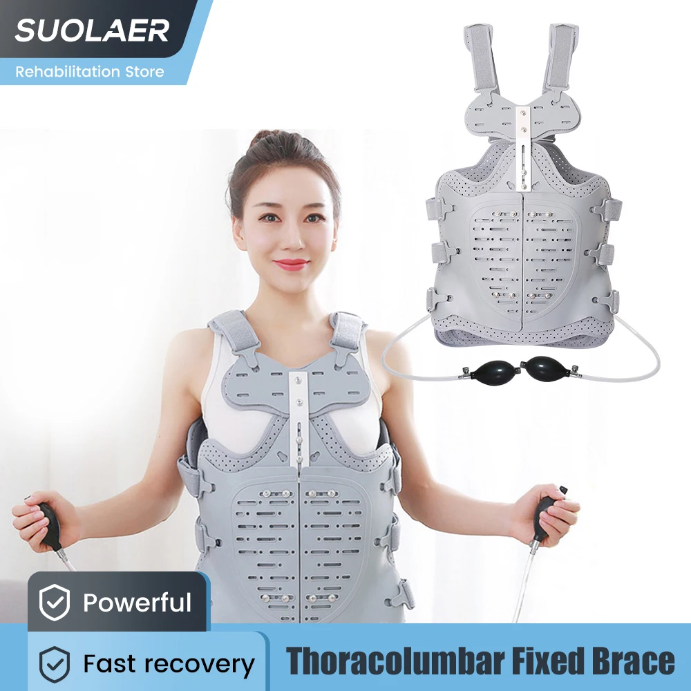 Thoracic Lumbar Spine Fixation Braces Compression Fracture Belts Thoracic Waist Spine Surgery Braces Posture Corrector Support