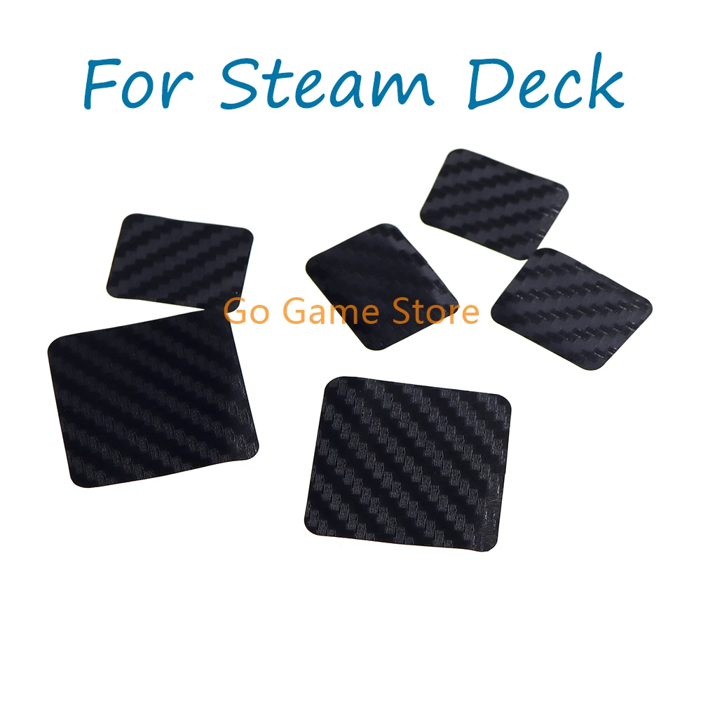 200Sets 6 in 1 Touchpad Stickers For Steam Deck Game Console Anti-scratch Wear-resistant Touchpad Button Protective Sticker