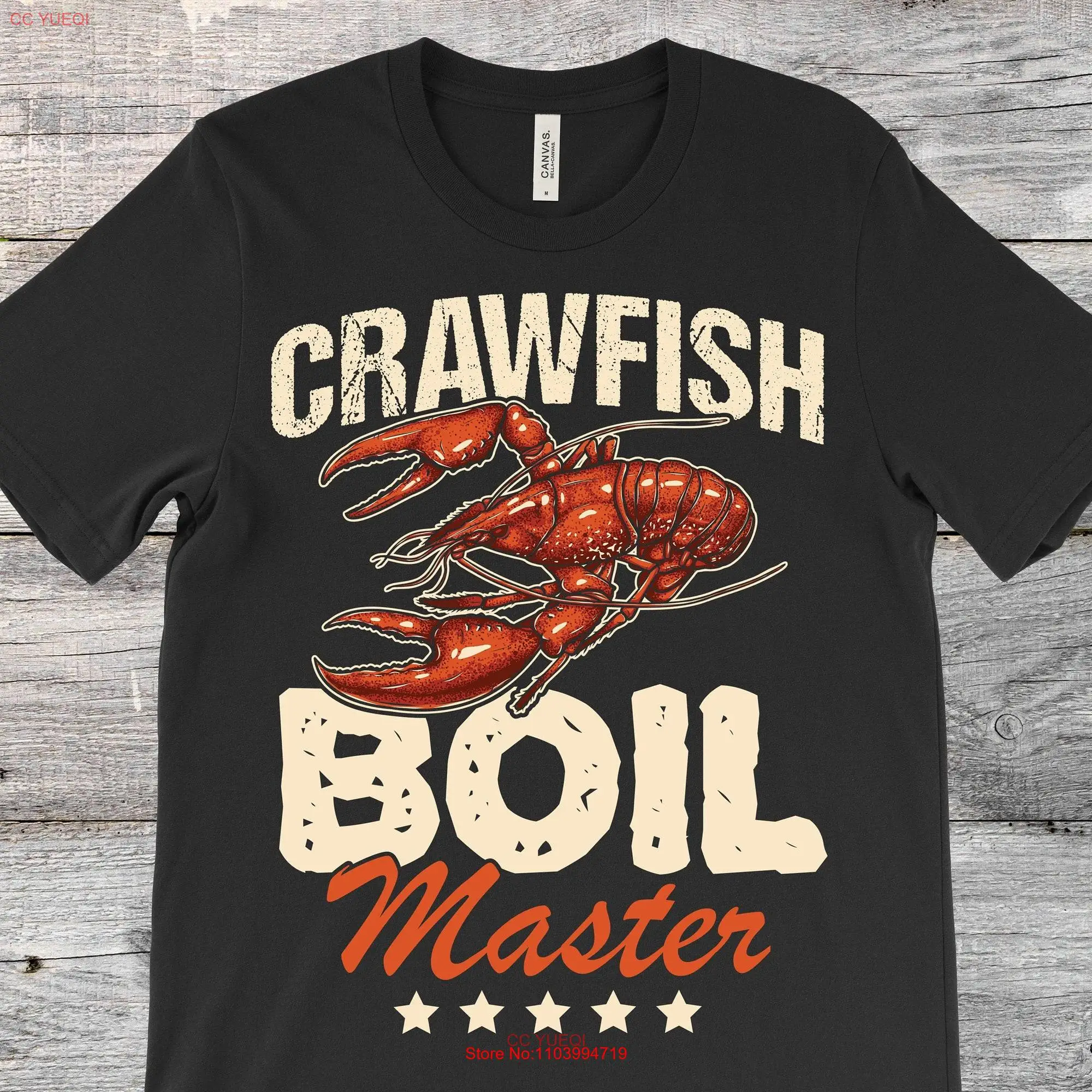 Crawfish Boil Master Vintage T Shirt Funny Pun Cooking Seafood Pot Chef Fishing Fisherman Present Mothers Day Fathers