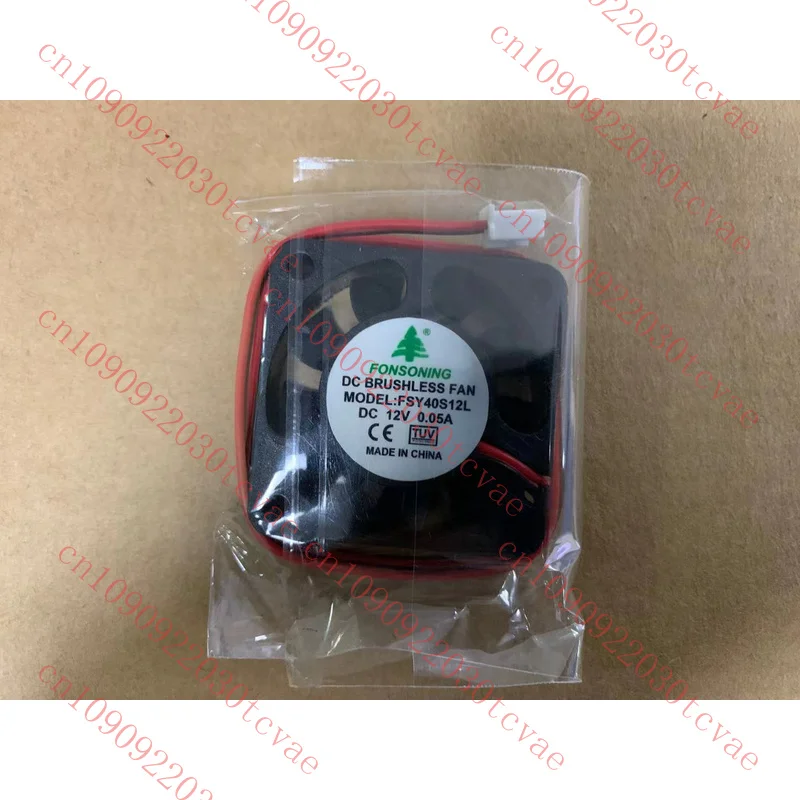 

For FONSONING 4010 FSY40S12L DC12V 0.05A 4CM 40*10MM silent cooling fan