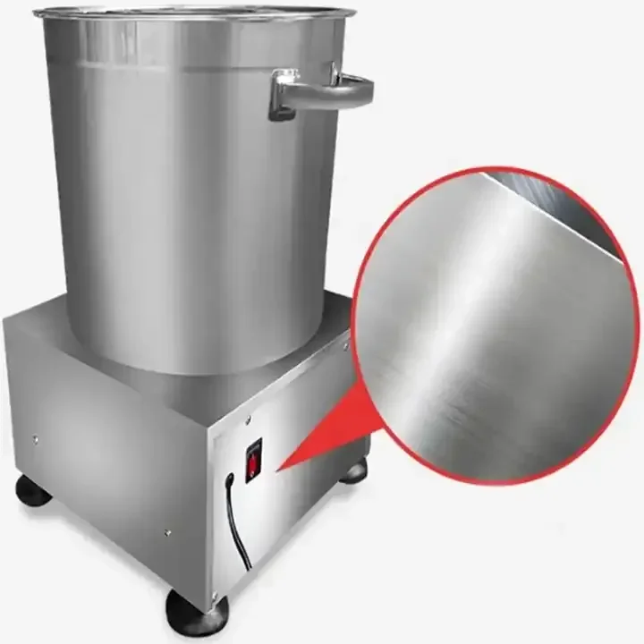 Stainless Steel Industrial Lettuce Potato Chip Vegetable Spinner Centrifugal Dehydrator Machine For Green Vegetable