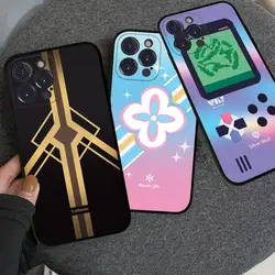 Honkai Star Rail Proprietary Roles Logo Phone Case for iPhone 15 8 7 6 6S Plus X SE 2020 XR XS 14 11 12 13 Mini Pro Max