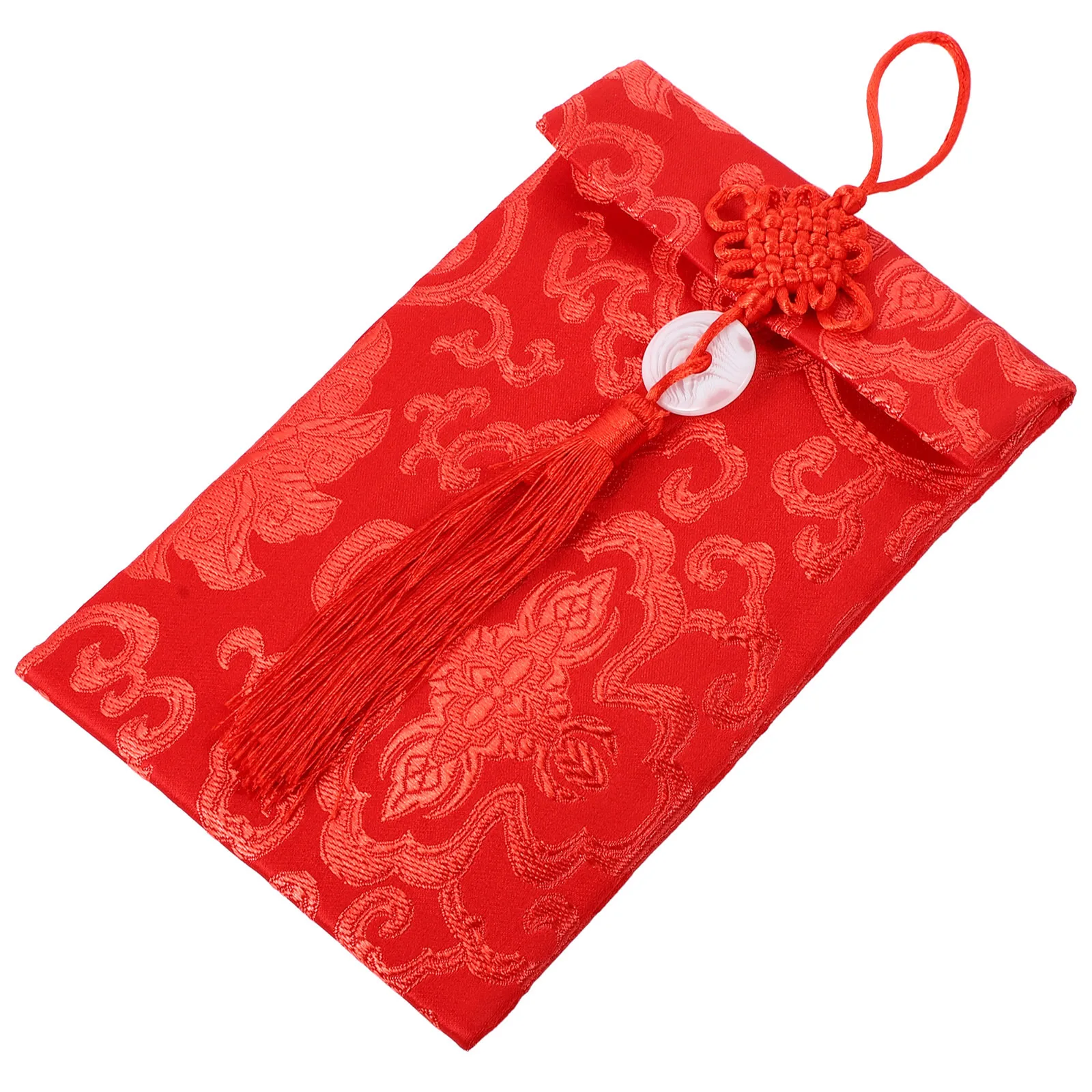 

Парчовые красные конверты с золотым тиснением, креативный дизайн, новогодний пакет денег, сувениры для вечеринки, красные пакеты, подарочный конверт для денег