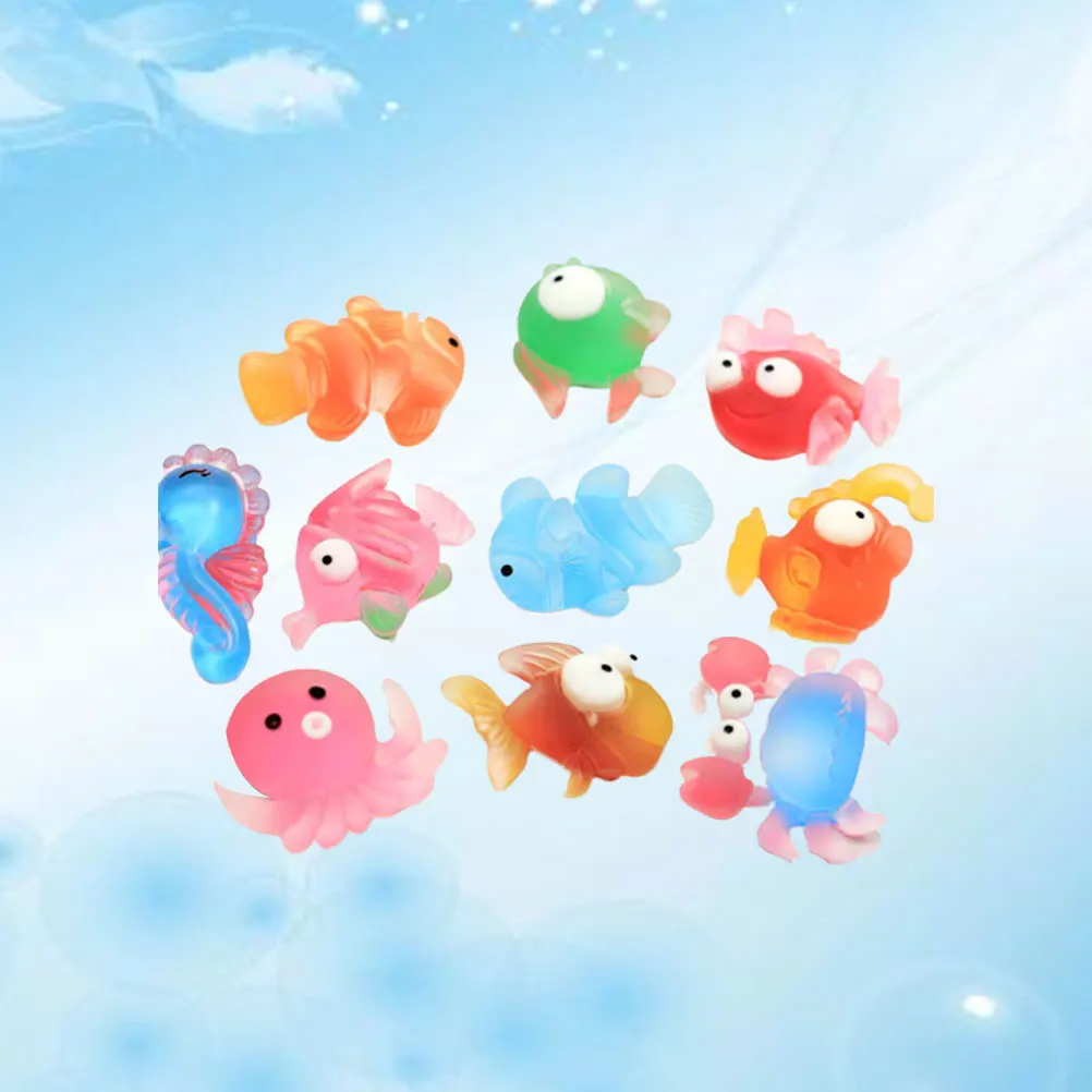 Meerestiere Meeresleben Zubehör Dekoration Landschaft Harz Handwerk Fisch Meeresbewohner