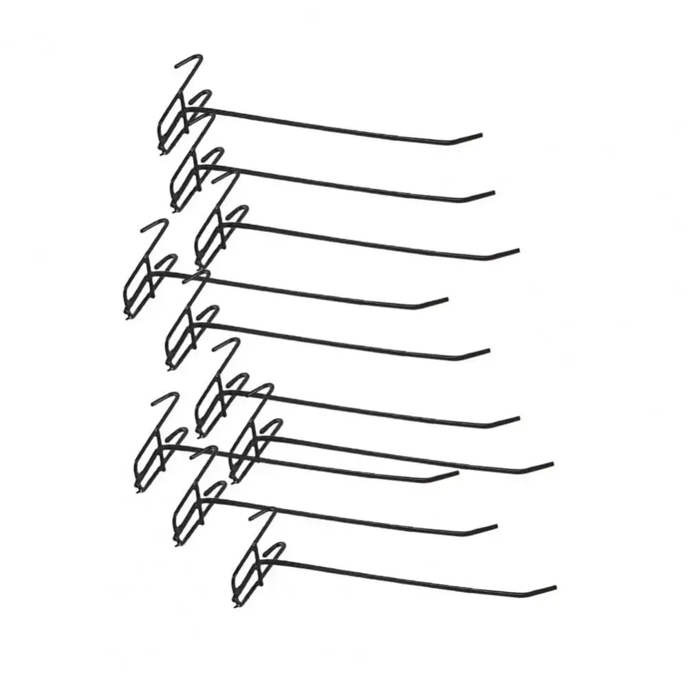 10Pcs Reusable Mesh Panel Hangers for Storage