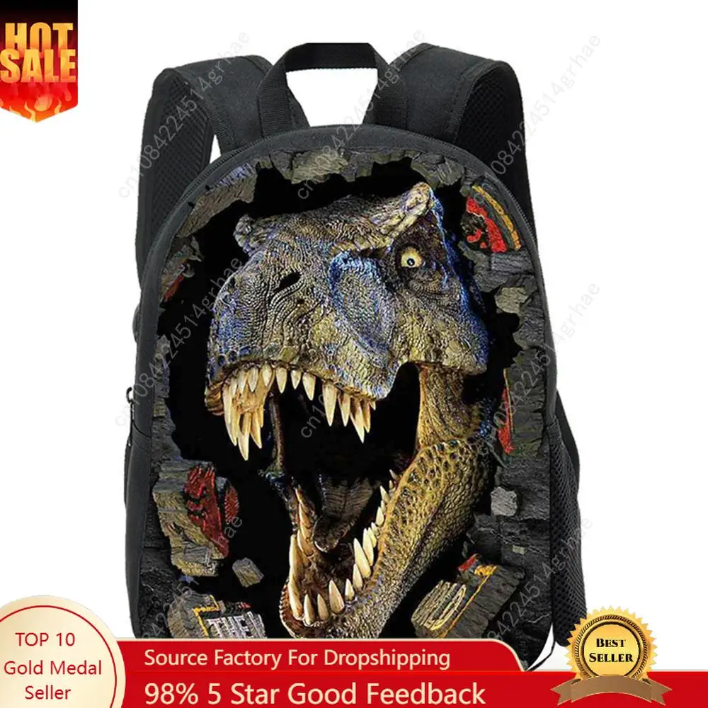 Pre school dinosaur backpack, school classic children's backpack