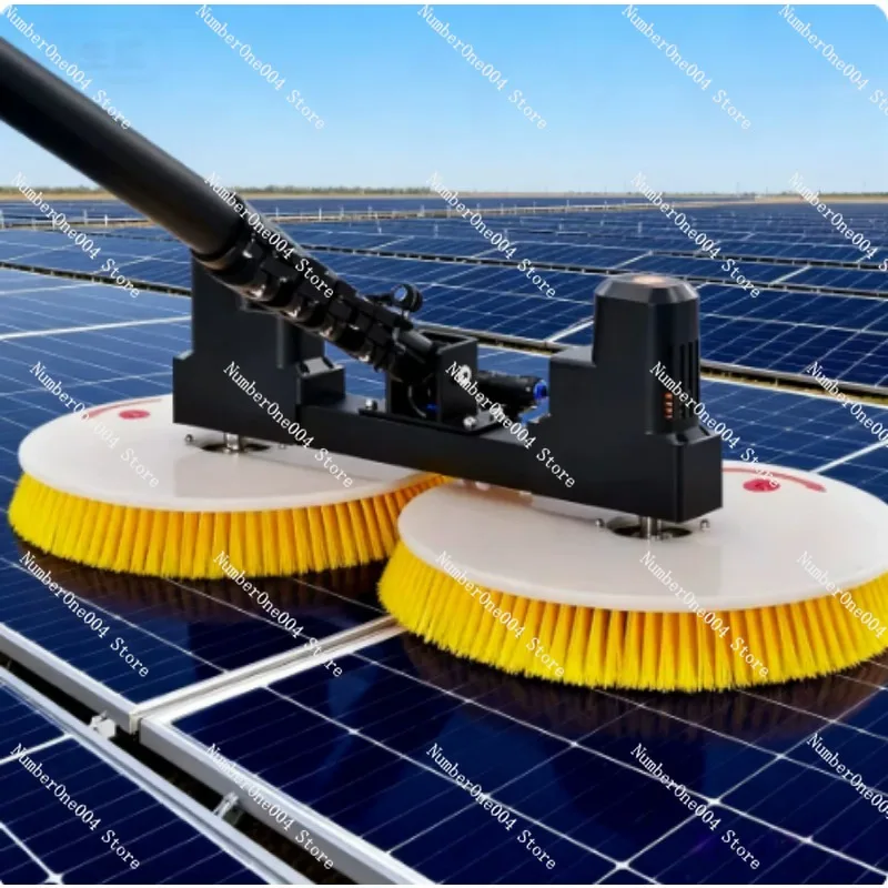 

Photovoltaic Panel Cleaning Brush Solar Panel Billboard Solar Photovoltaic Panel Cleaning Cleaning Electric Disc Brush Nylon