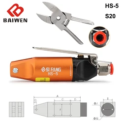 Pneumatic Scissors HS-5 Pneumatic Cutting Pliers with S20 Shears Cutter Head Air Tools