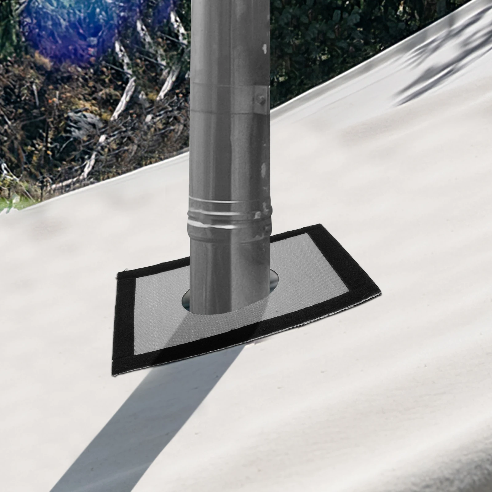 

Fireproof Insulation Wrap For Camping Tent Anti-Scald Ring Chimney Pipe Outdoor Hot Tent Setup Large Edge Stove Jack Protector