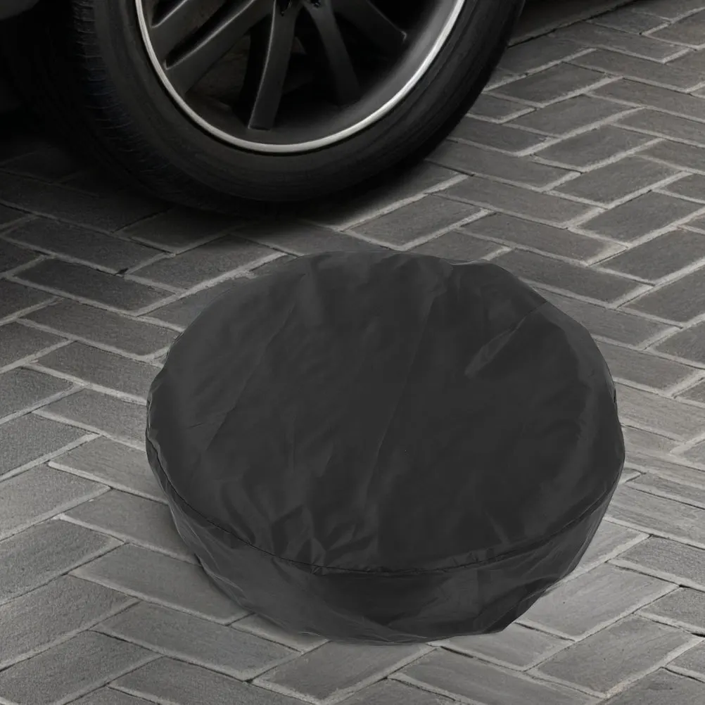 Copriruota di scorta impermeabile universale da 27-29 pollici in taffetà con design antivento per auto, camper e rimorchi