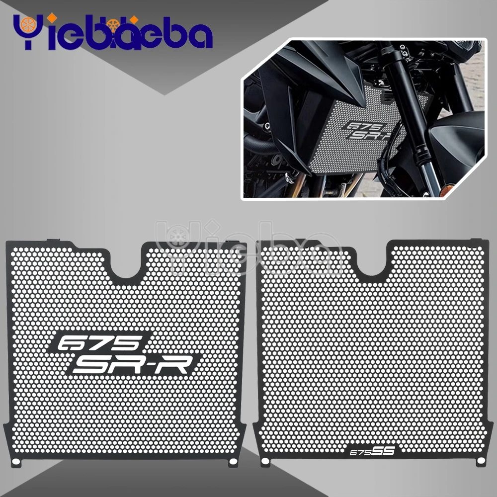 

For CFMOTO 675SR-R 675 SS/SR-R 2024 2025 2026 CNC Motorcycle Accessories Radiator Grille Guard Protector Cover 675SS 2024-2026