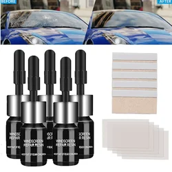 Car Windshield Repair Cracked Glass Repair Fluid Kit Auto Vehicle Casement Fix Tool Auto Glass Scratch Crack Restore Glue