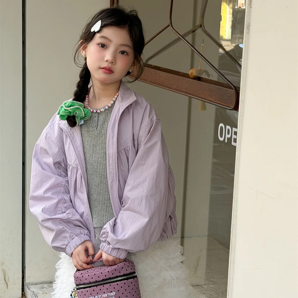 

Girls' Jacket Spring 2026 Loose Kids Casual Top