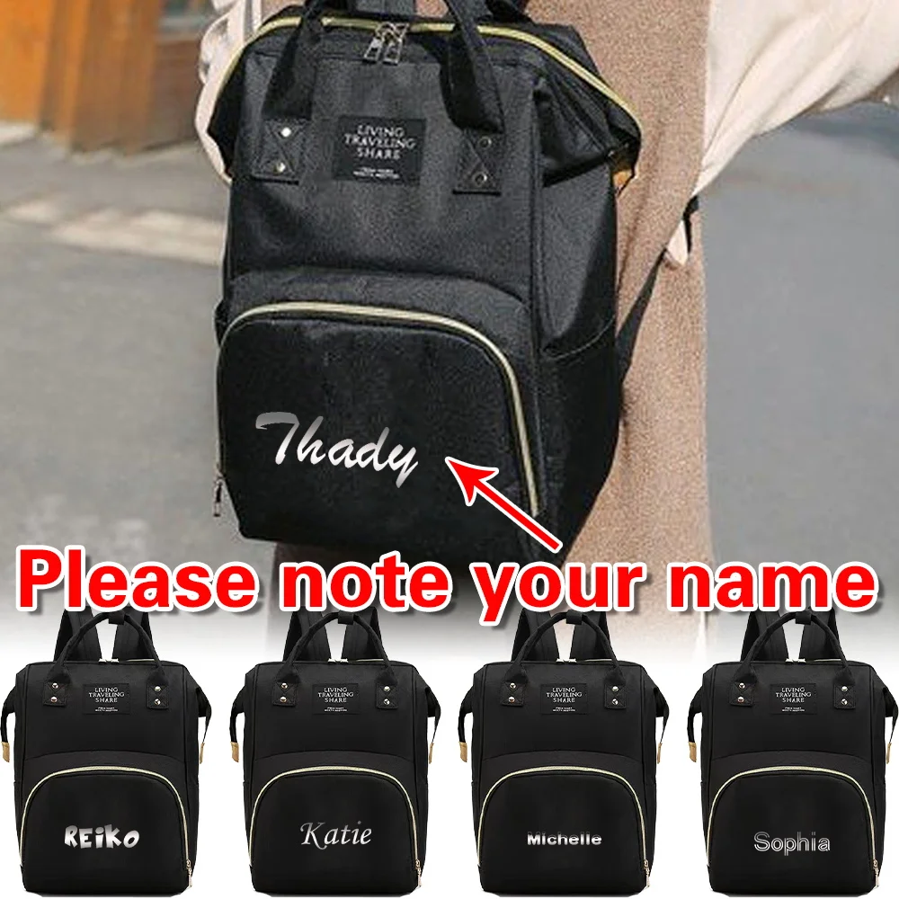 

Сумка для мамы по индивидуальному заказу, водонепроницаемый легкий органайзер для кормления младенцев, рюкзак с несколькими карманами, многофункциональные сумки для подгузников