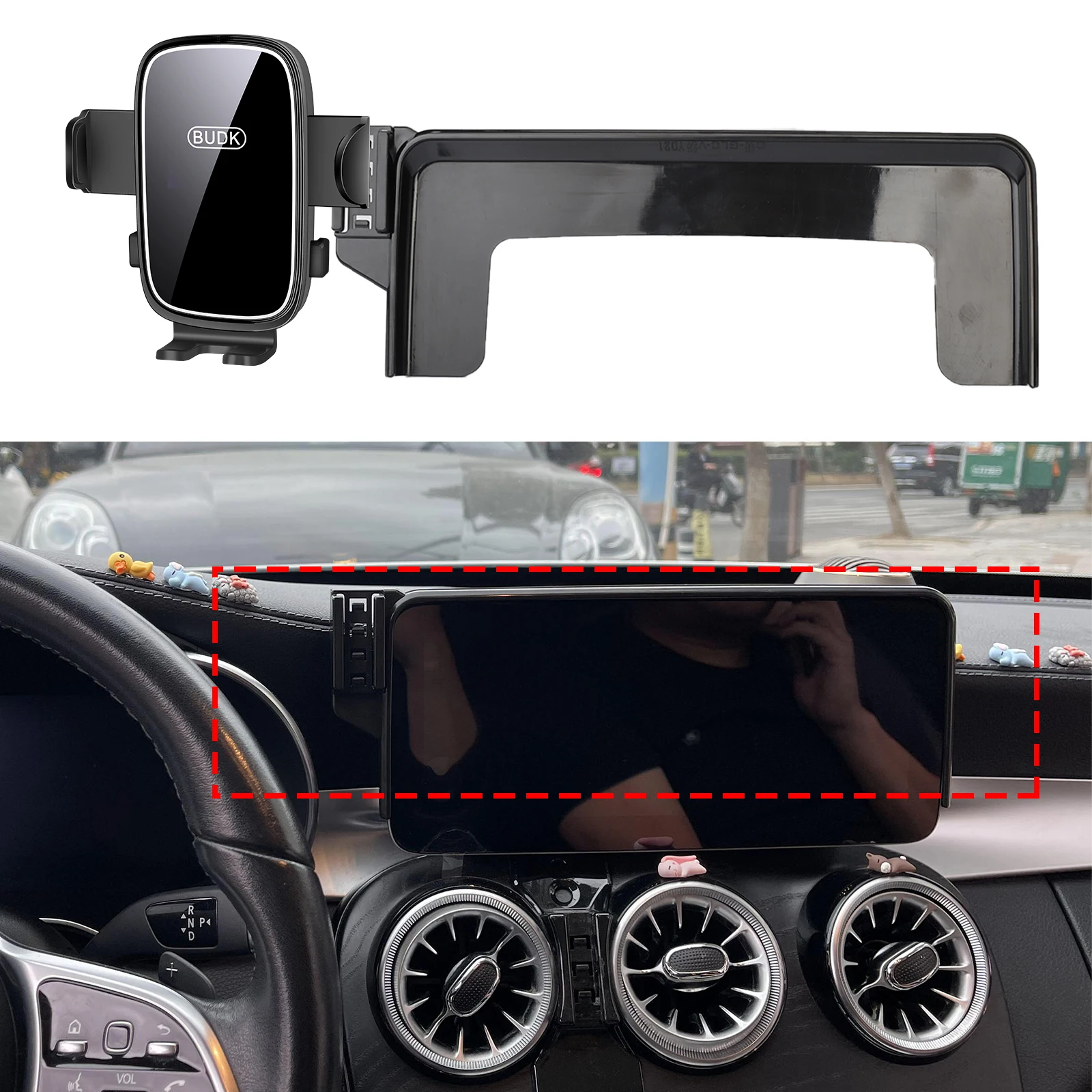 

fit for Mercedes-Benz V-Class 2020-2021 EQV V CLASS Viano W447 Custom Fit Phone Holder Mount Dashboard Screen Base No Drill Car