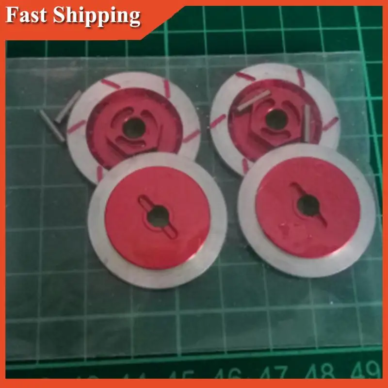 كفاءة 4 قطعة سبائك الألومنيوم قرص فرامل عجلة حافة صندوق معدني عرافة محول 12 مللي متر ل RC 1/10 سيارة HSP يطير الأسماك عربات التي تجرها الدواب شاحنة 94123 941