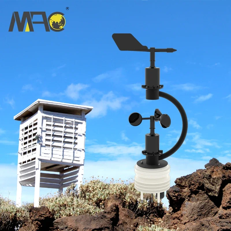 YYHC-C Type Integrated Outdoor Weather Station with Wind Speed Direction Sensor