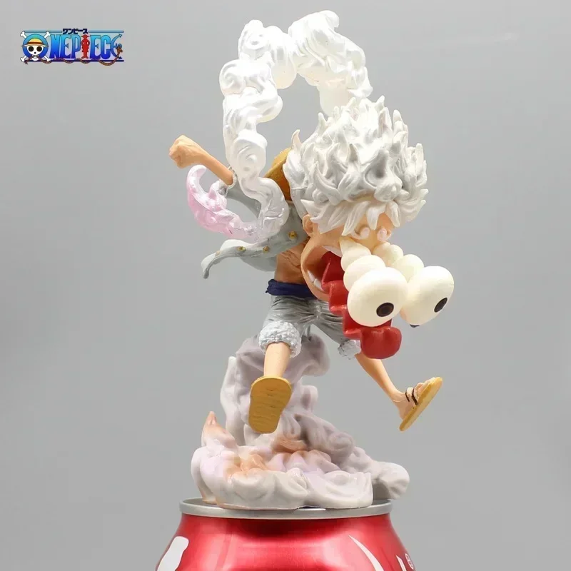 Figura de Ação Anime One Piece para Crianças, Brinquedos Colecionáveis, Boneca Modelo, Nika Luffy, Gk, Periferia, Enfeites de Mesa, Presente, 12cm