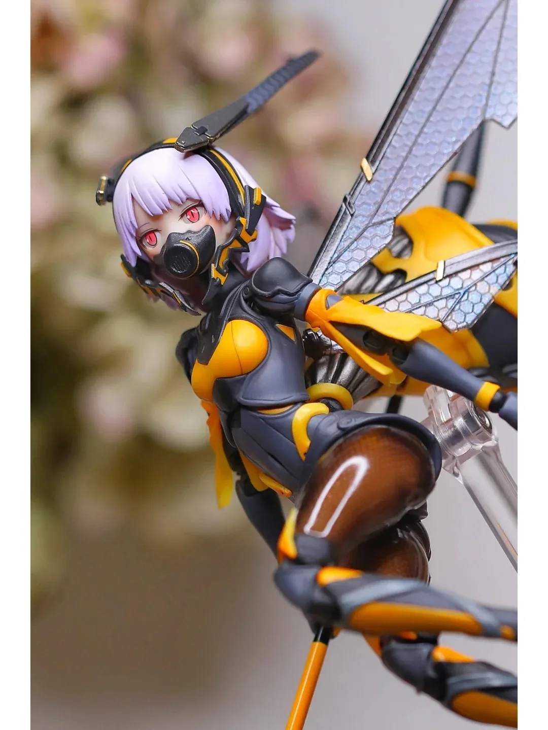 1/12 Snail Shell Wasp Girl Bee-03w Argidae Girl Bee-04r Pvc Machine Girl Action Anime Figure Model Collection Gift Model Toys