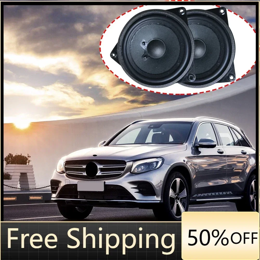 Door panel midrange speaker For Mercedes Benz W204 W205 W212 W213 W222 GLC C E S class loudspeaker audio HiFi sound stereo horn