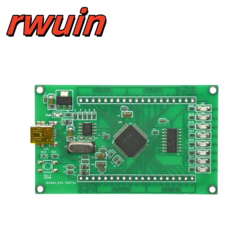 

Плата разработки FT2232HL Плата разработки FT2232H MINI USB без драйвера