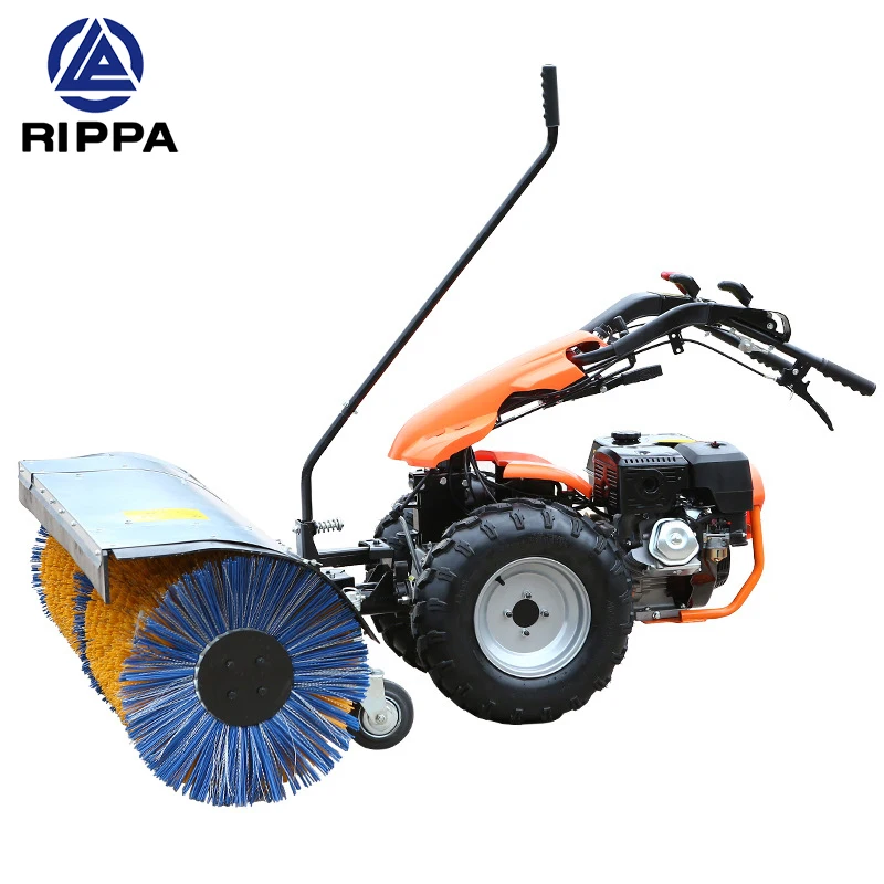 Rippa Factory Remote Control Mini Snow Thrower Blower Snowplow Skid Steer Loader Snow Sweeper