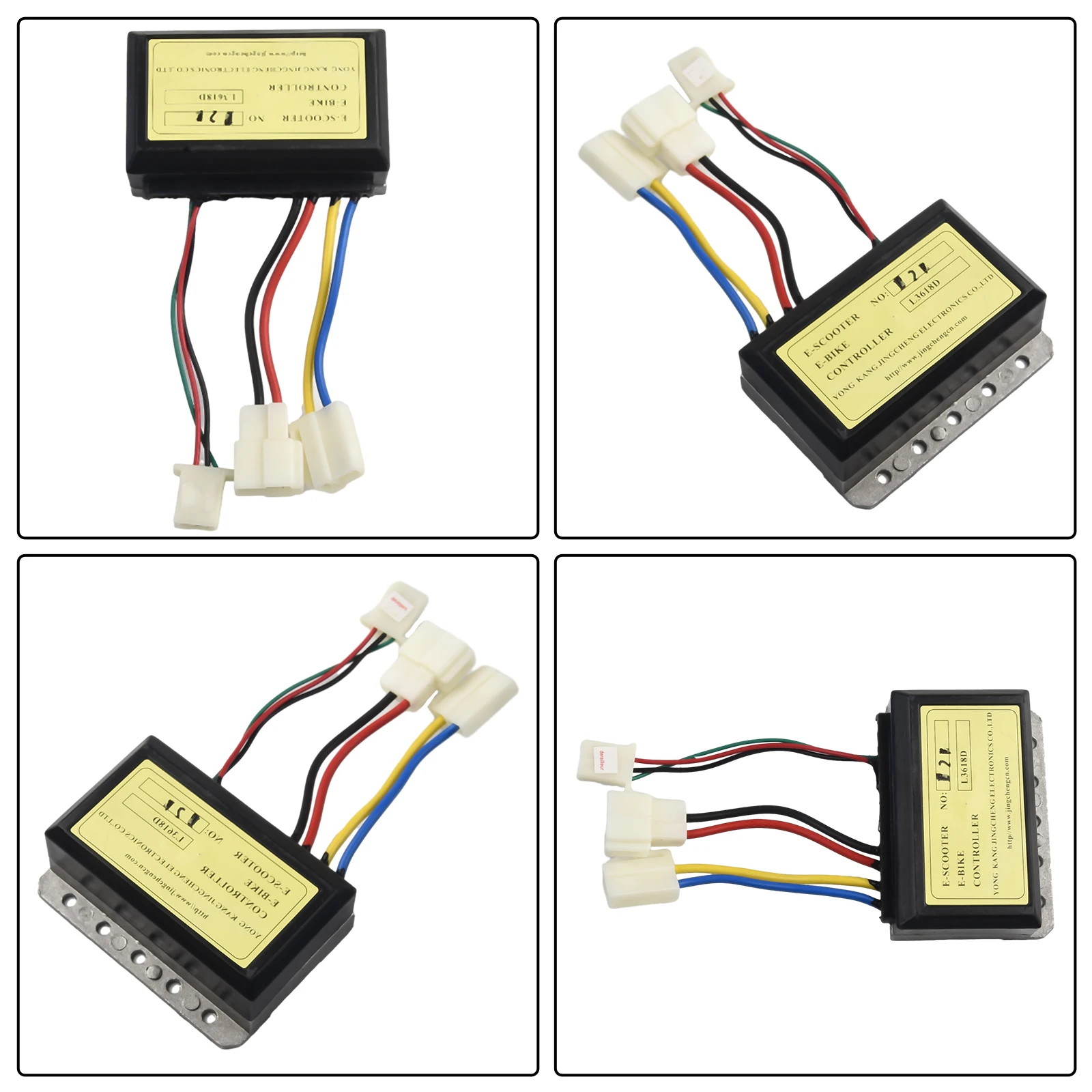 E-bike Controller Performance Boost with 12V 24V 36V 100W 350W Controller Module for Electric Scooters and E bikes