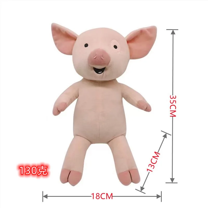 Hot Sale 2 Styles If You Give A Mouse A Cookie Soft Dolls Mouse Piggy Stuffed Animals Kids Birthday Gift 25-35 CM