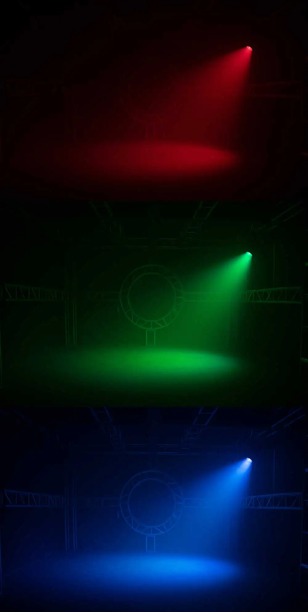 SHEHDS 400W RGBY COB Moving Head Zoom Wash Licht Für DJ Disco Party Hochzeit Nachtclub Bühne Lichteffekt professionelle – Detail 6