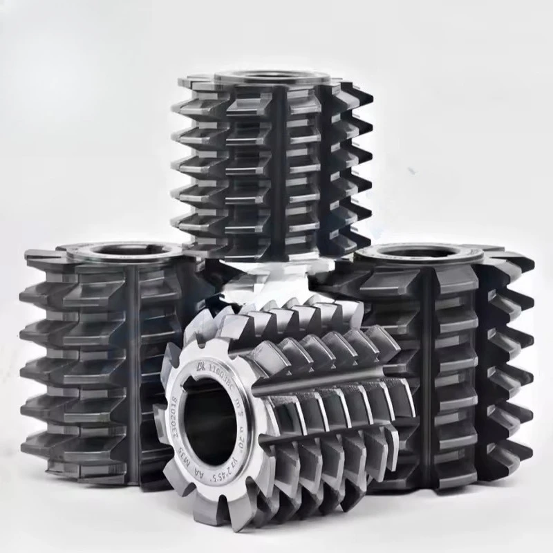 

Резак для шестерен, точность класса А, высокоскоростная сталь, материал М2, угол наклона 20 градусов, прокат M0.8M1M2M3M4 e