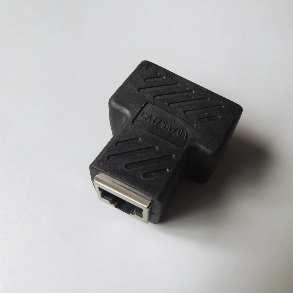 

1/2/5 шт. Сетевой разветвитель RJ45, удлинитель-адаптер для кабеля, разветвитель на два порта для RJ45