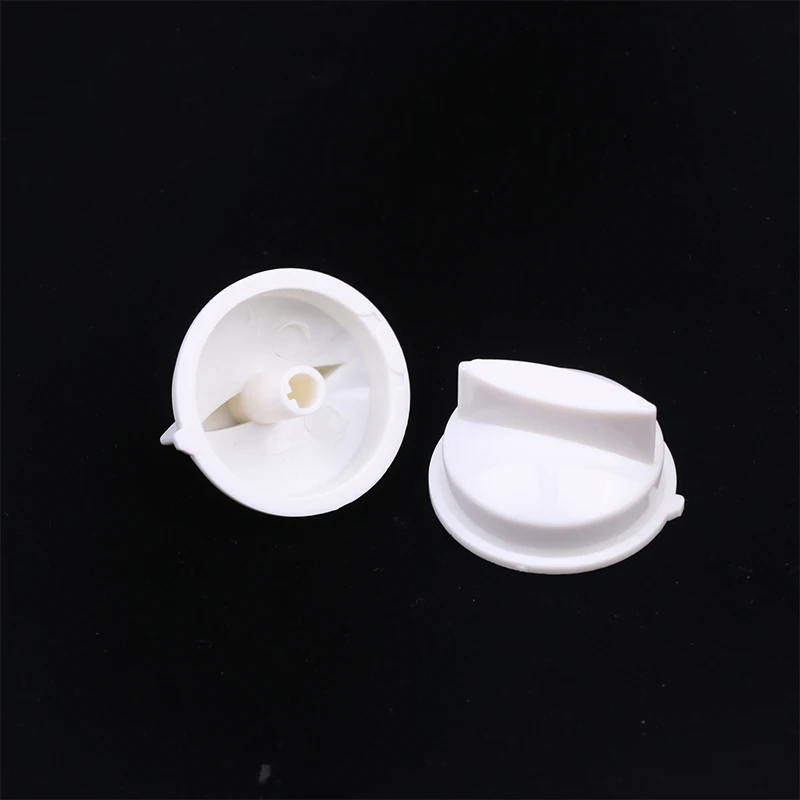 2Pcs Microwave Oven Universal Plastic Spool Rotary Pointed Timer Knob Switch Power Adjustment Switch for Spare Parts