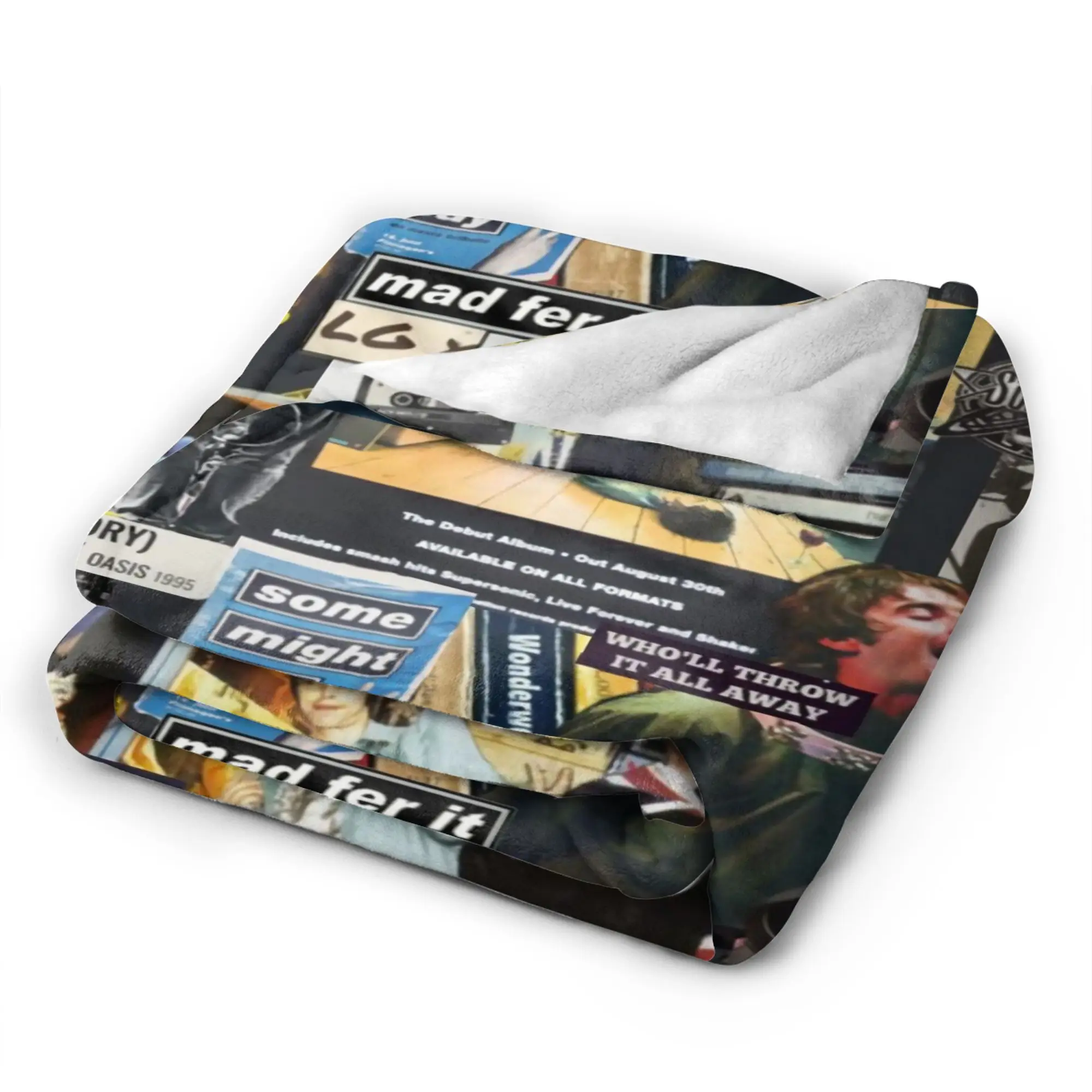 Blanket Quality Warm Soft  O-Oasis-Band Throw Blanket Spring Travel Office Home Decor Aesthetic Bedspread