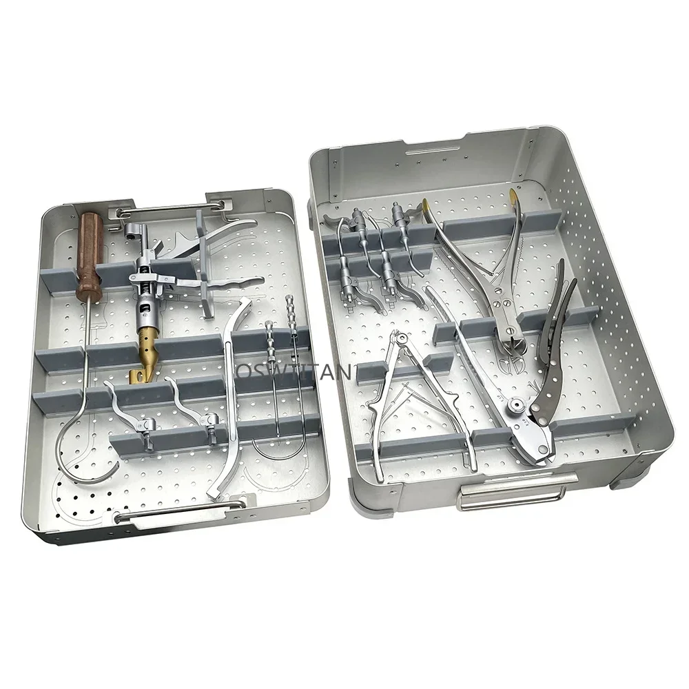 Orthopaedic Cable Instrument Set Cable bunding Instrument set Wire Passer Tightener Forceps Set Surgical Instrument