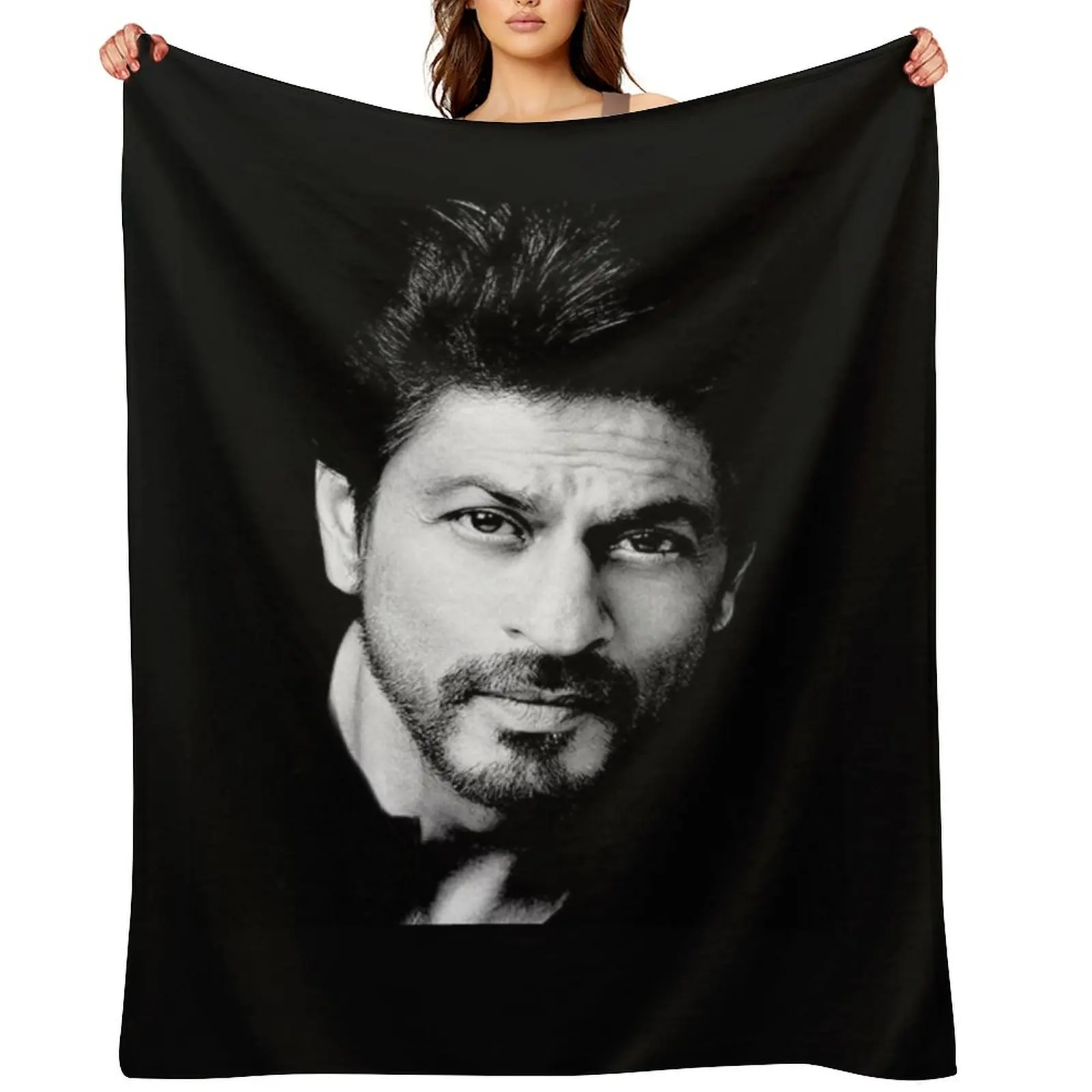 

shah rukh khan Throw Blanket Custom Bed Large Extra Large Throw Blankets