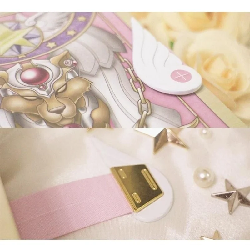 Anime Cardcaptor Sakura 56Pcs Clow Card / Sakura Card Buckle Magic Book Shaped Outer Box Fan Collection Commemoration Girl Gift - view 5