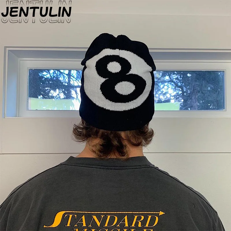 

Y2k Warm Fashion Hundred Take Ins New Net Red Design Sense Niche Cold Cap Fashion Knitting Cap Men Women Paragraph Quality Cap