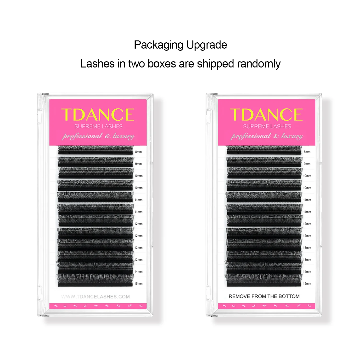 رموش PBT ممتازة على شكل حرف U بطبقة مزدوجة فائقة النعومة C D رموش طبيعية على شكل U YY للمكياج #4