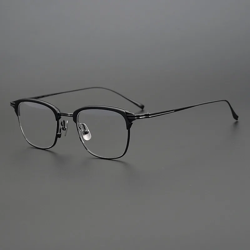

Handmade Titanium Eyeglasses Ultralight Men Square Glasses Frame Japanese Prescription Myopia Women GAFAS Spectacles Oculos De