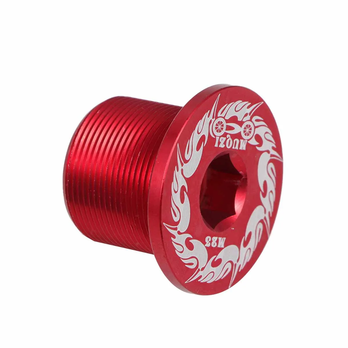 

Head Tube Screw Red 7075 Aluminum Folding Bike Fork Nail Alloy Tube Screws For Aluminum Front Folding Bikes Cycling