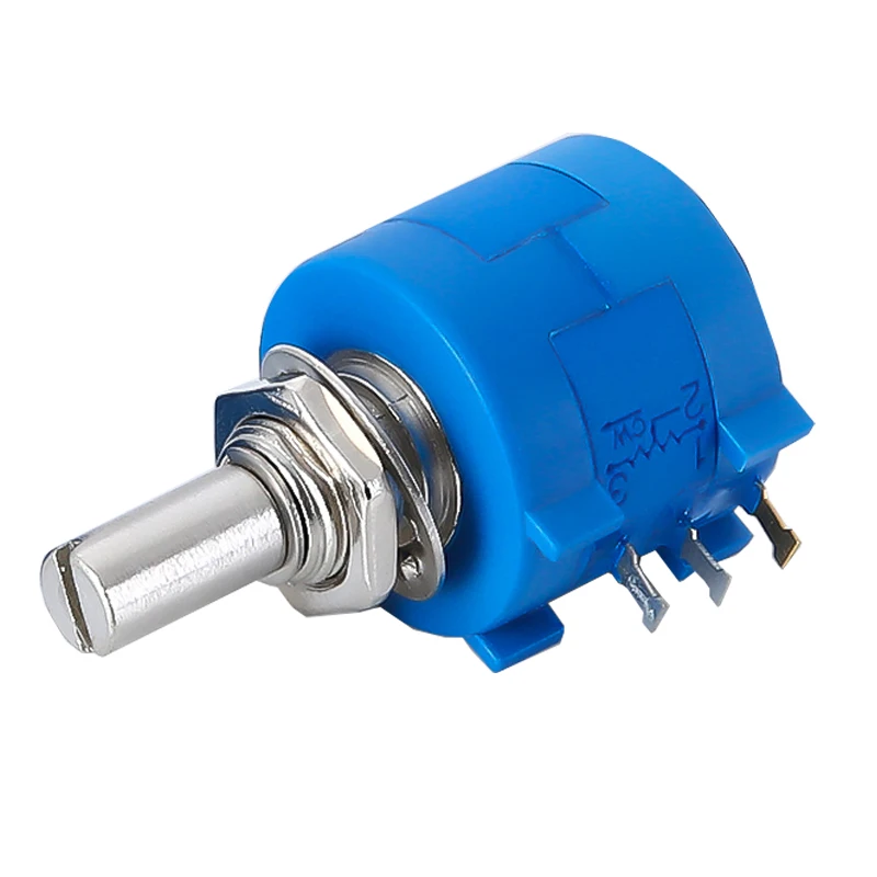 1PCS 3590S Multiturn Potentiometer 500 1K 2K 5K 10K 20K 50K 100K ohm Potentiometer Adjustable Resistor 3590 102 202 502 103