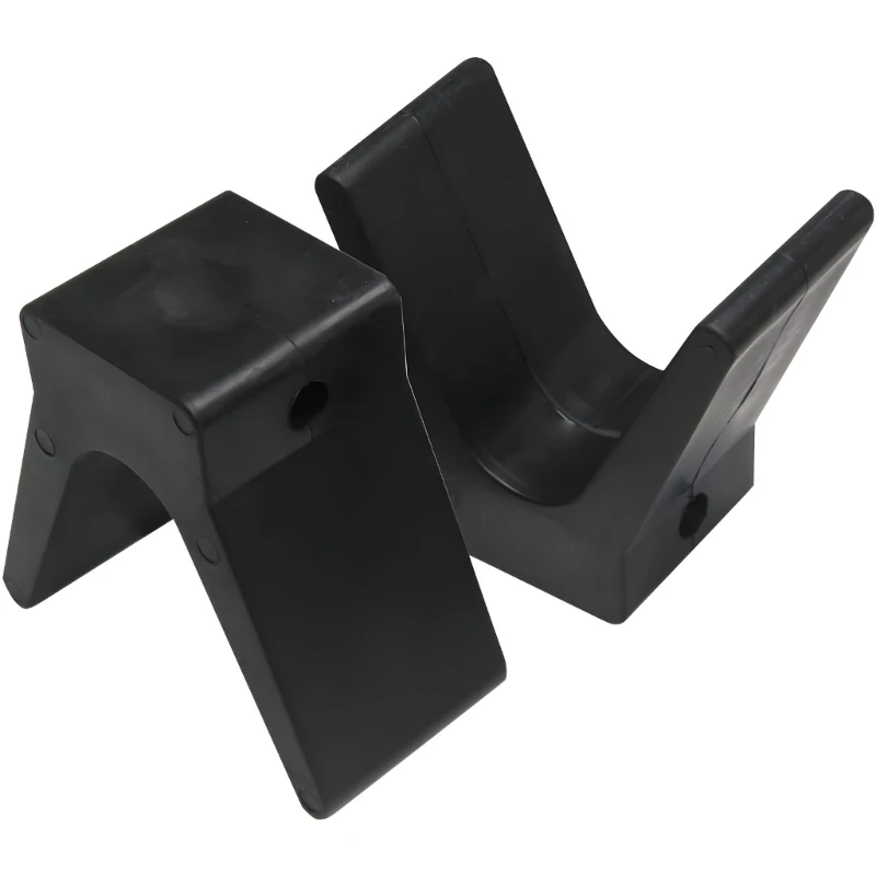 M68B V Shaped Marine Trailer Block for Enhanced Stability and Anti Slip Protection During Boat Transport, Ideal for Kayaks and