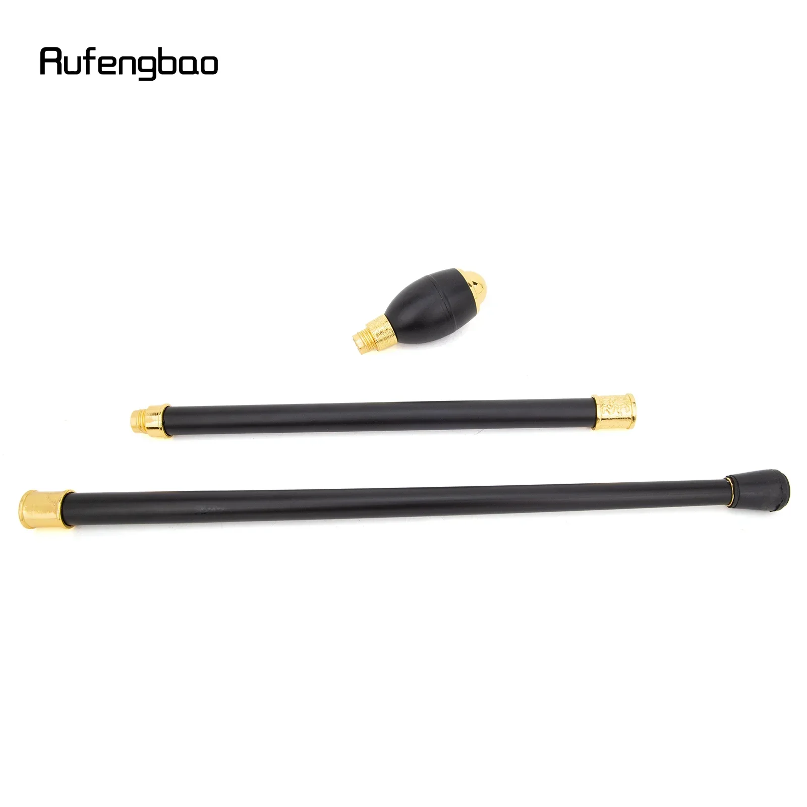 الكرة السوداء الذهبية عصا المشي الأزياء الزخرفية عصا المشي شهم أنيقة تأثيري قصب Crosier 90cm #6