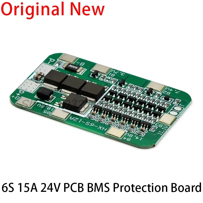 5PCS 6S 12A 24V PCB BMS Protection Board For 6 Pack 18650 Li-ion Lithium Battery Cell Module New Arrival