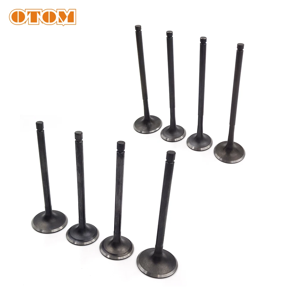 OTOM For ZONGSHEN NC250 NC450 Motorcycle Engine Valve Intake Exhaust Stem KAYO T4 Off Road Motocros Dirt Bike Engine Spare Parts